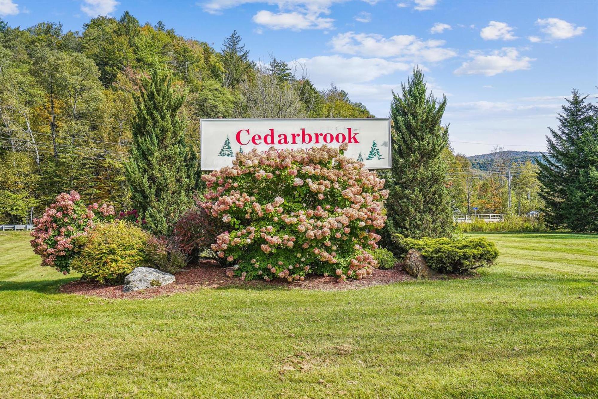 Cedarbrook Deluxe One Bedroom Suite Located On 2Nd Floor With Outdoor Heated Pool 21921 Killington Exterior photo